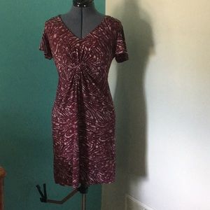 Dark Purple Daisy Fuentes Dress